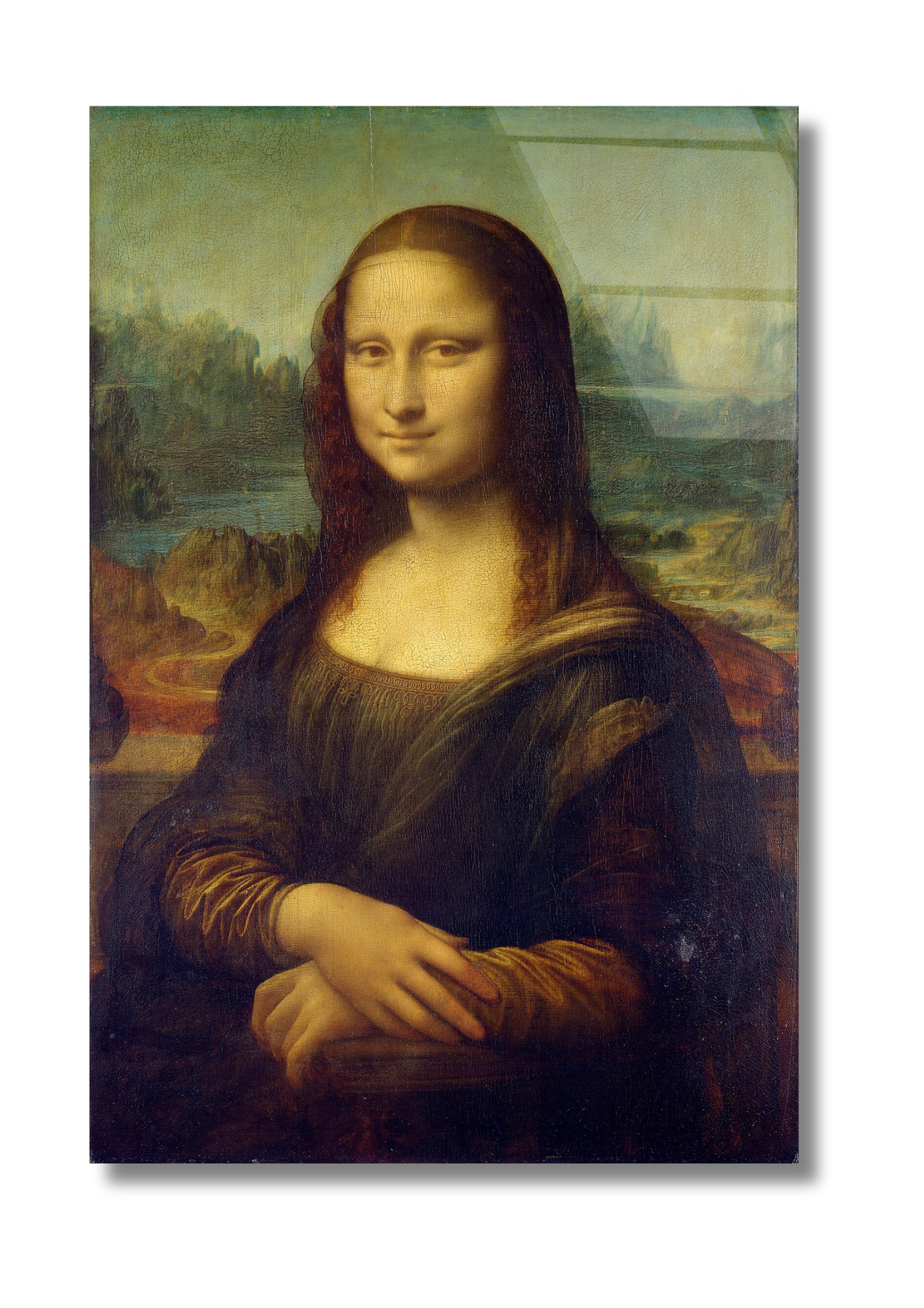 Mona Lisa - Glass Wall Art