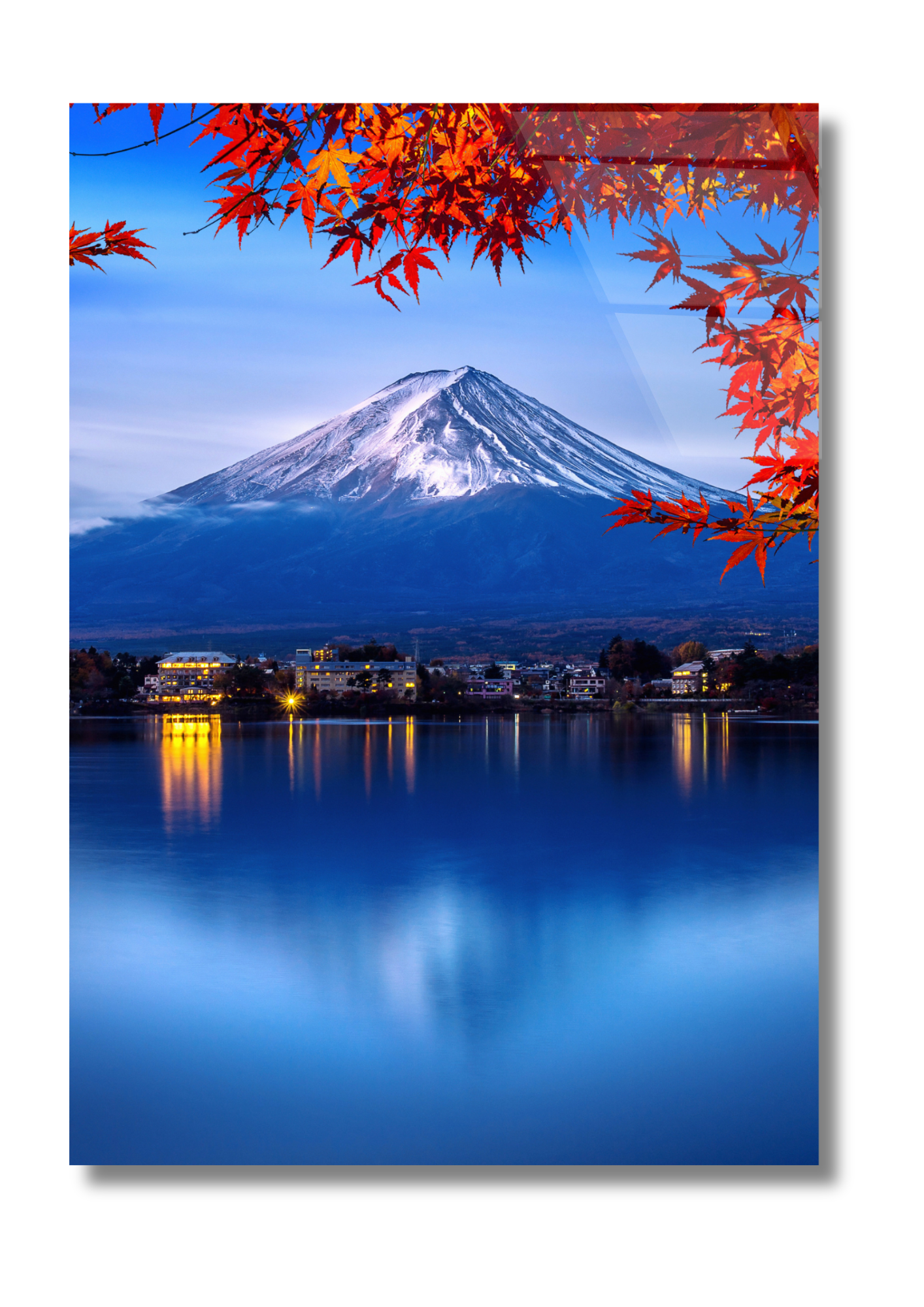 Mt Fuji - Glass Wall Art