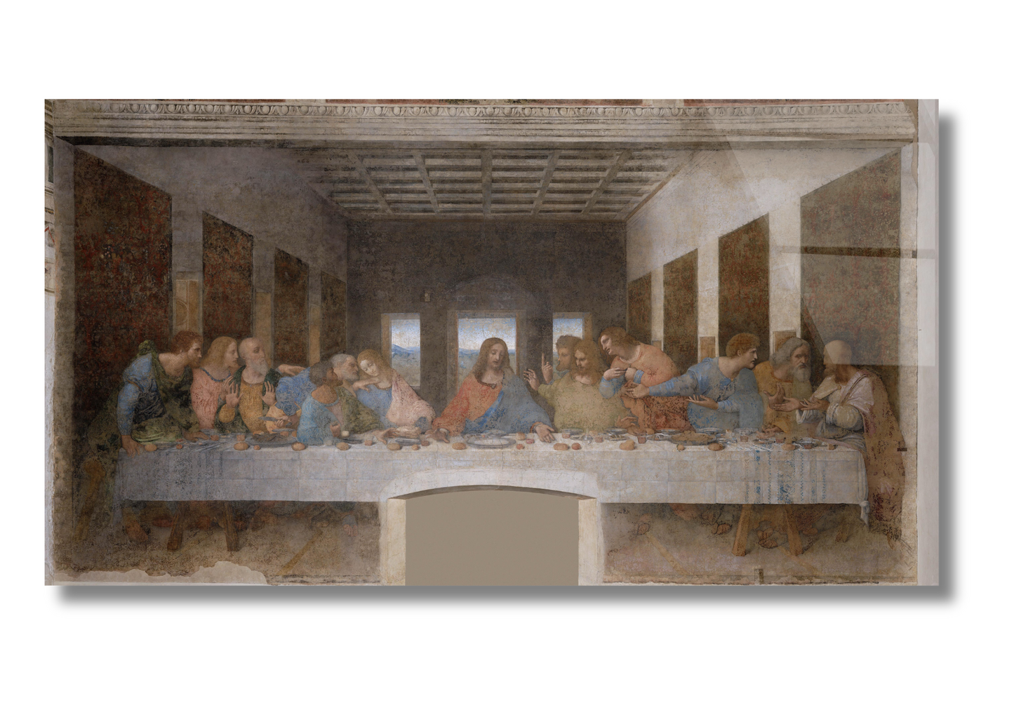 The Last Supper - Glass Wall Art