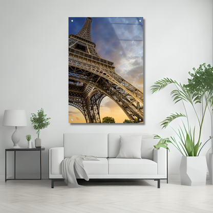 Eiffel Tower - Glass Wall Art