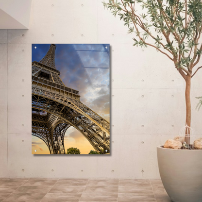 Eiffel Tower - Glass Wall Art