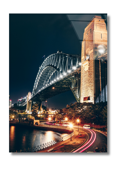 Sydney Harbour Bridge - Glass Wall Art