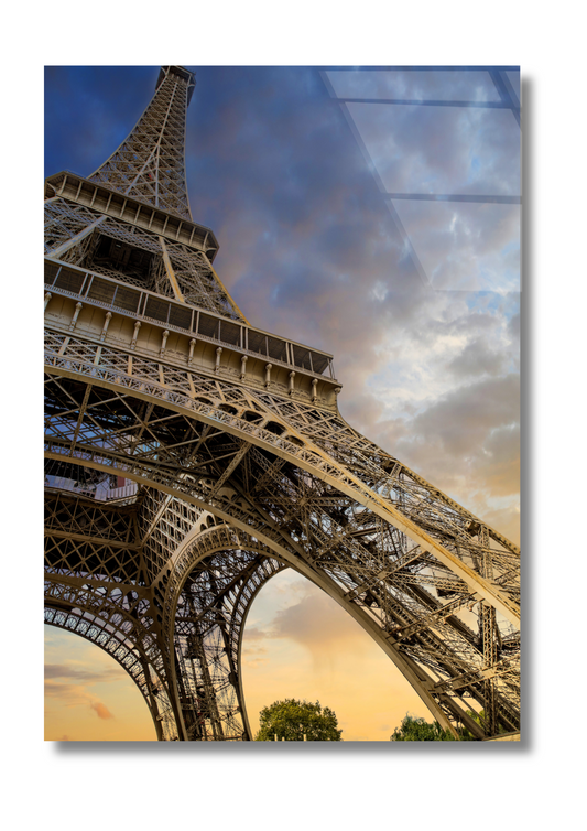 Eiffel Tower - Glass Wall Art