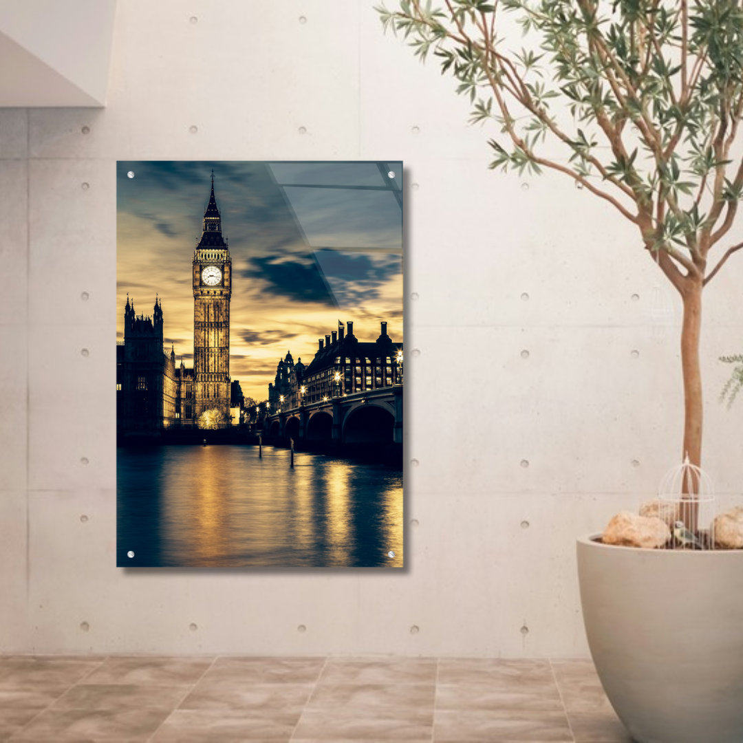 Big Ben - Glass Wall Art