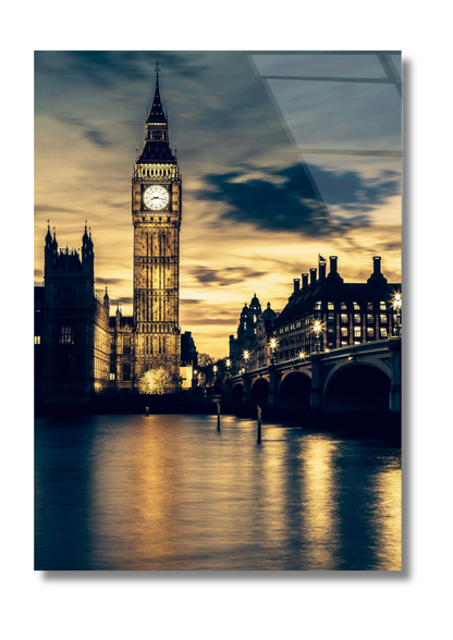 Big Ben - Glass Wall Art