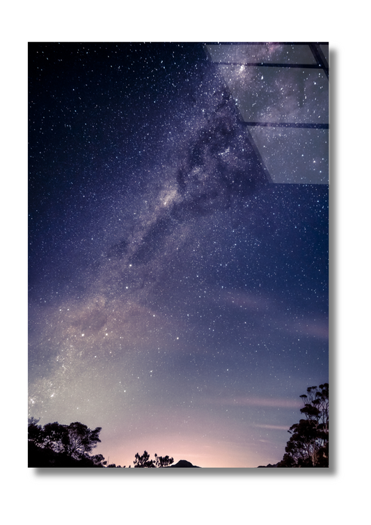 Starry Sky - Glass Wall Art