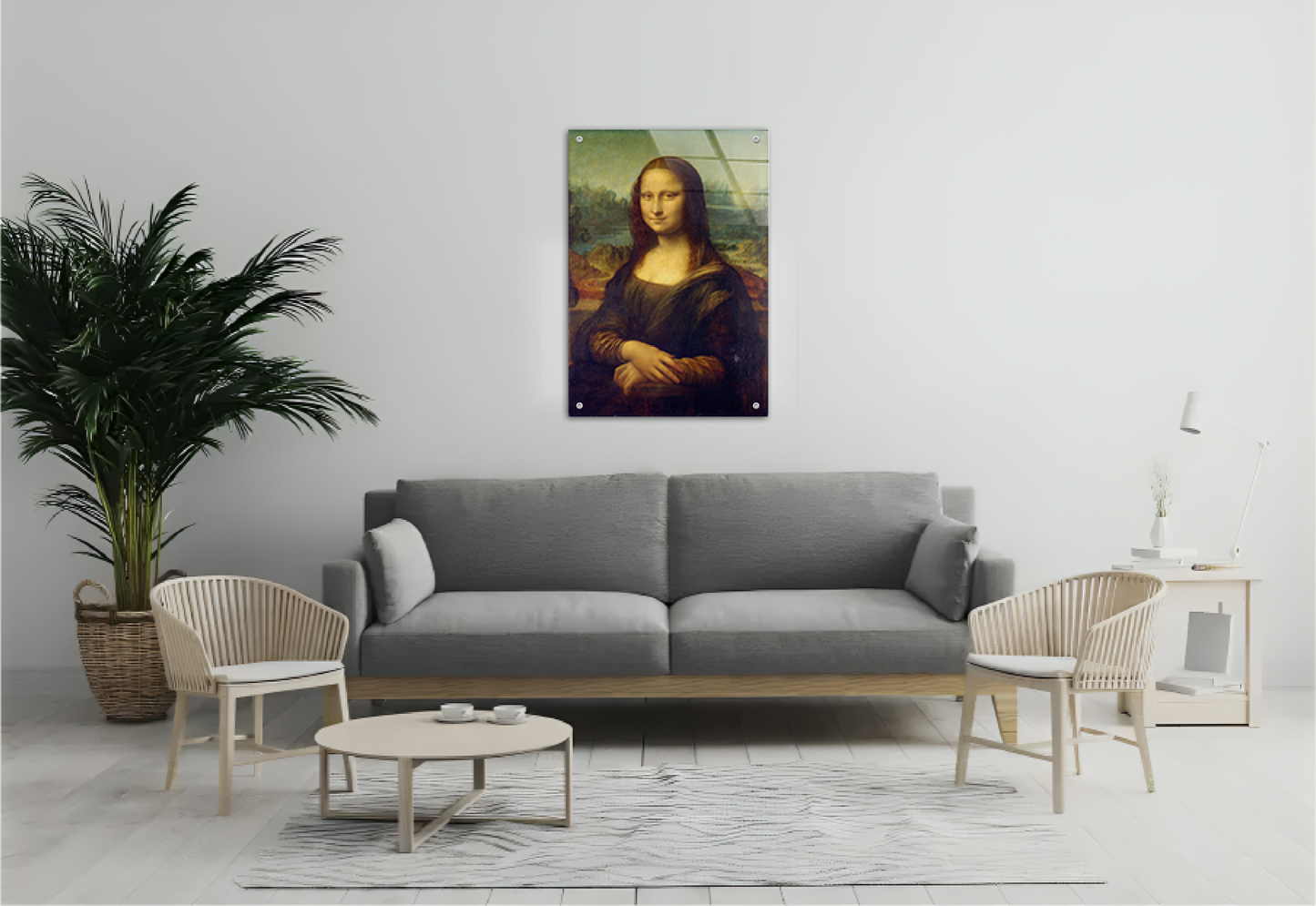 Mona Lisa - Glass Wall Art