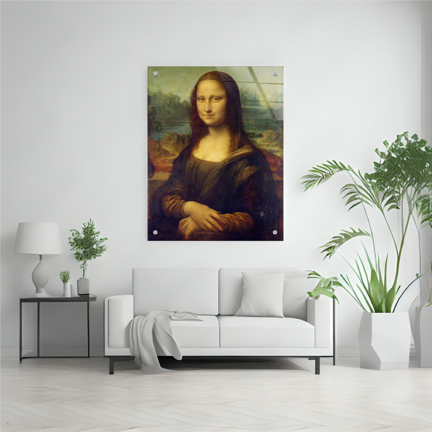 Mona Lisa - Glass Wall Art