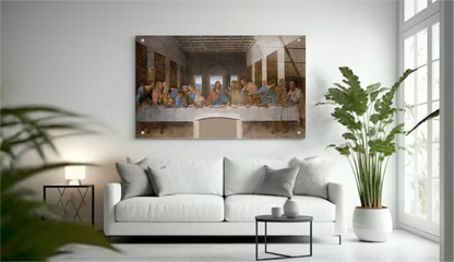 The Last Supper - Glass Wall Art